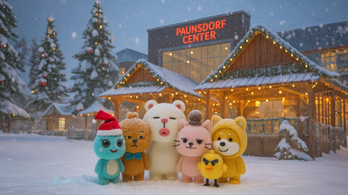 Mumuso auf dem Weihnachtsmarkt Paunsdorf Center Leipzig