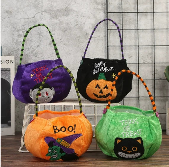 Originalansicht der Halloween Süßigkeitentaschen