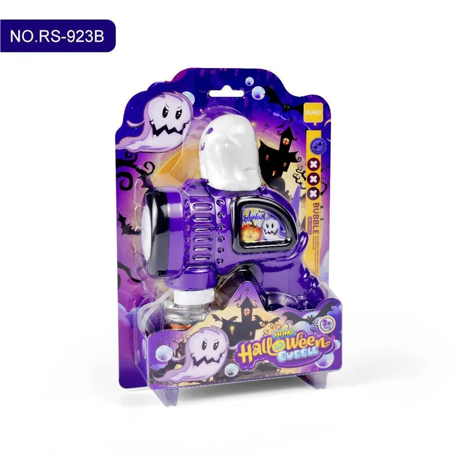 Halloween Seifenblasenpistole mit Geisterdesign in Verpackung