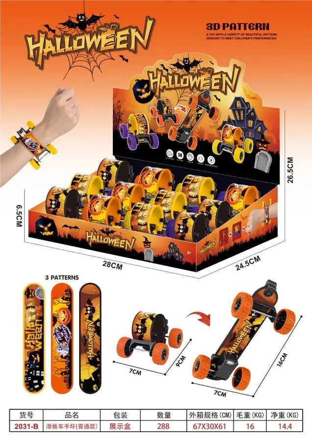 Halloween Schnapparmband mit Rollspielzeug Standardversion