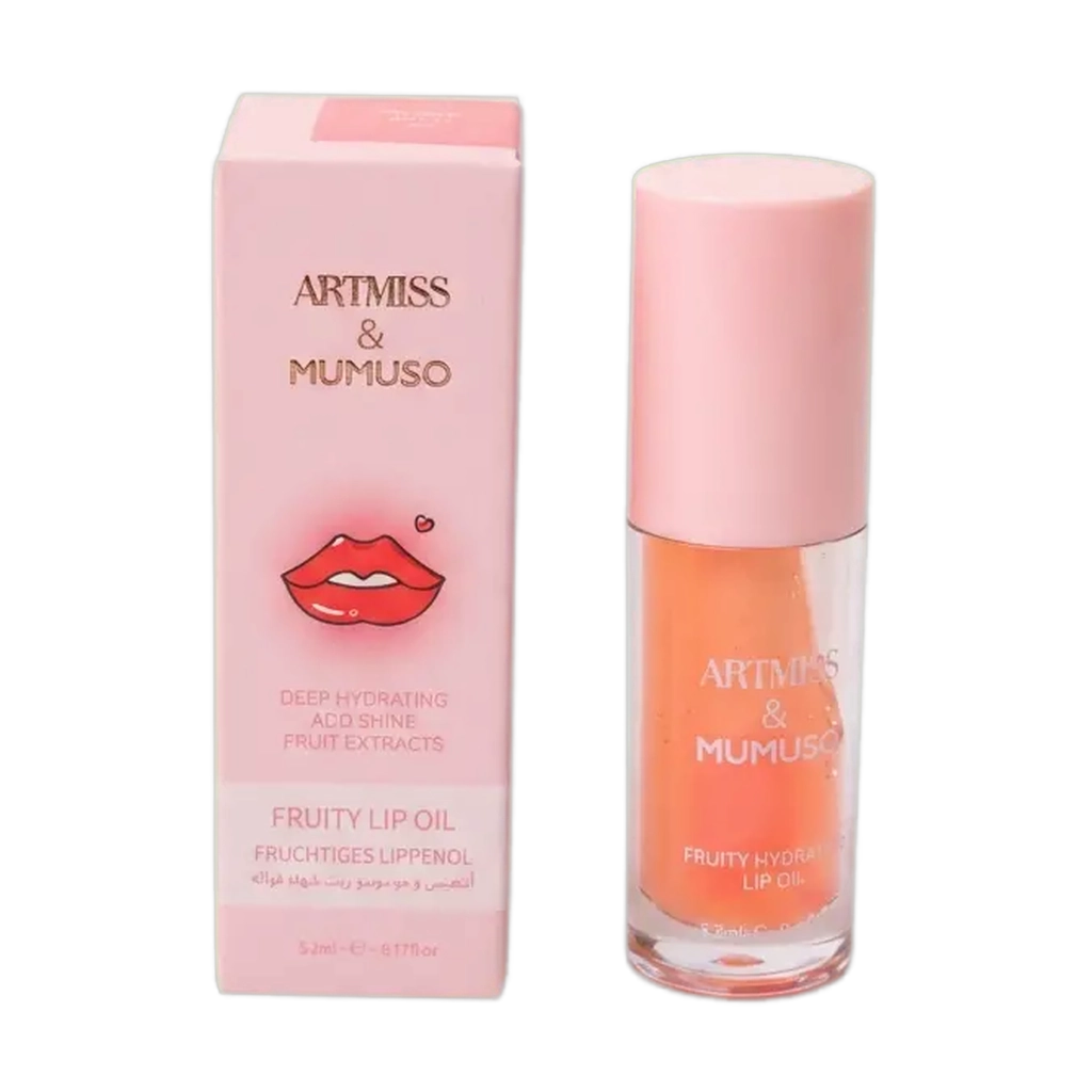 Fruchtiges Lippenöl mit Feuchtigkeitseffekt, 5,2 ml, Peach