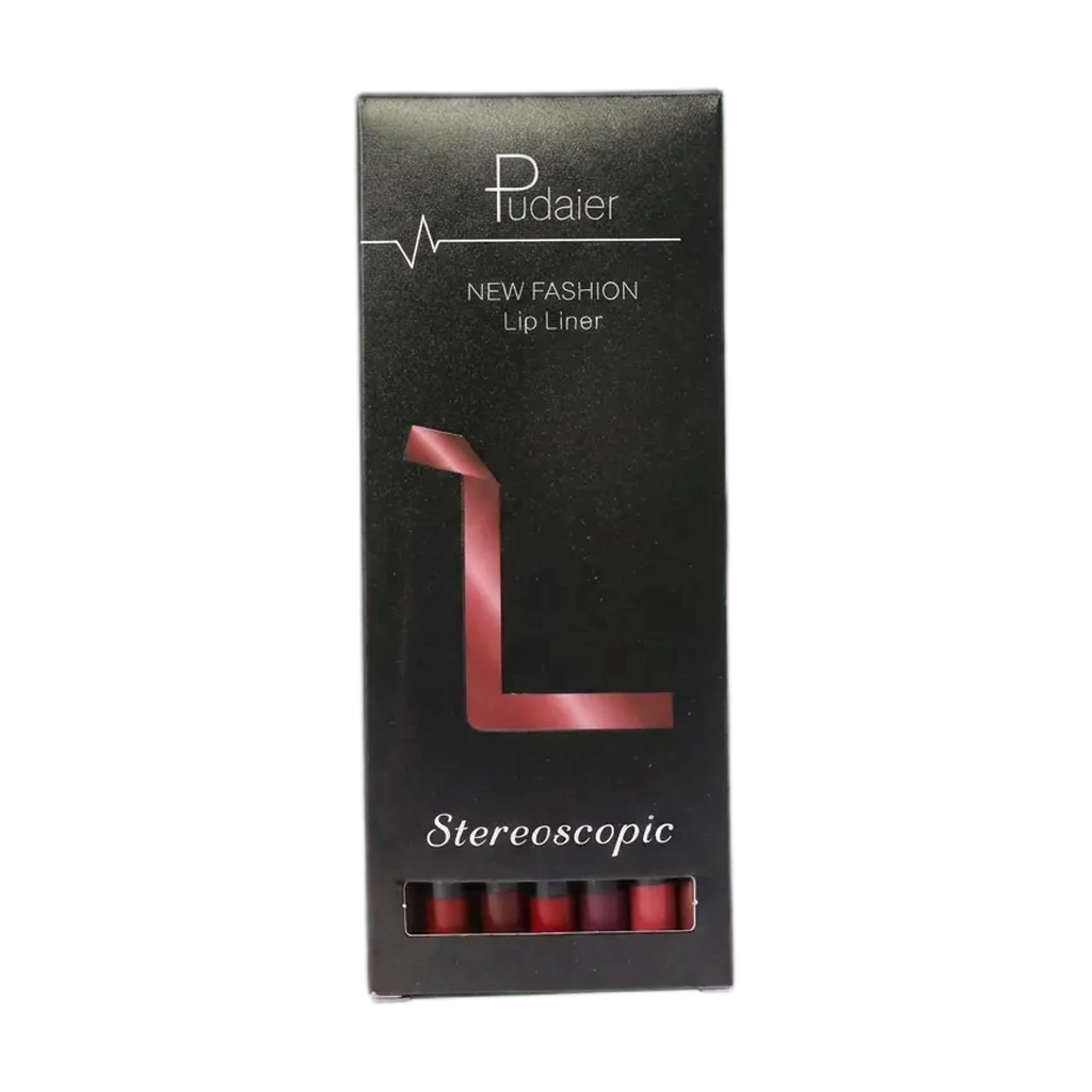 Mehrteiliges Lipliner Set Mit Pflegender Formel Für Präzise Lippenkonturen