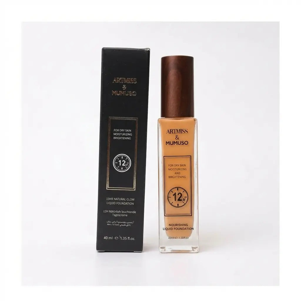 Natural Glow Liquid Foundation, 12h, 40ml, #04