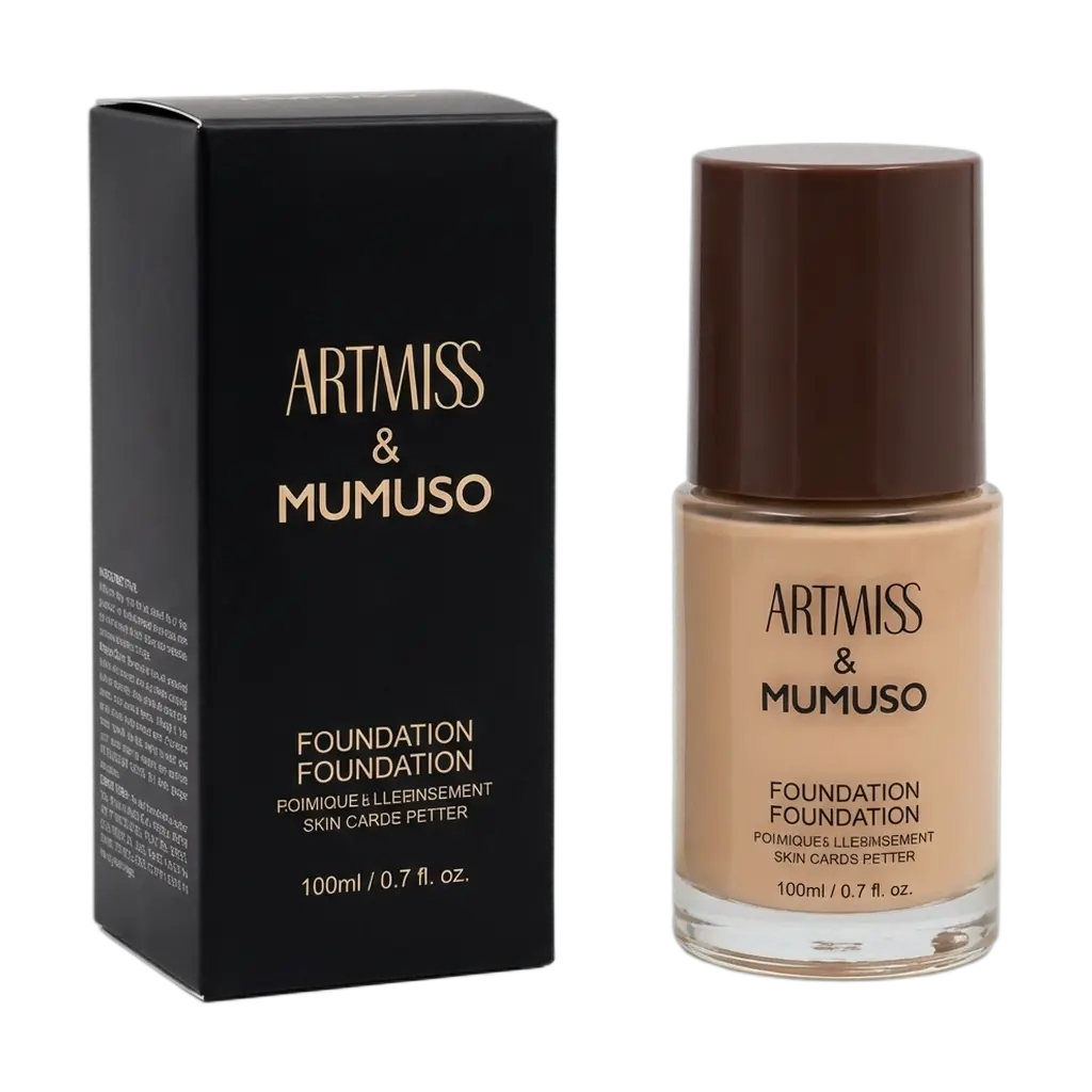 Oil-Control Full Coverage Liquid Foundation, 24h, 40ml, #02