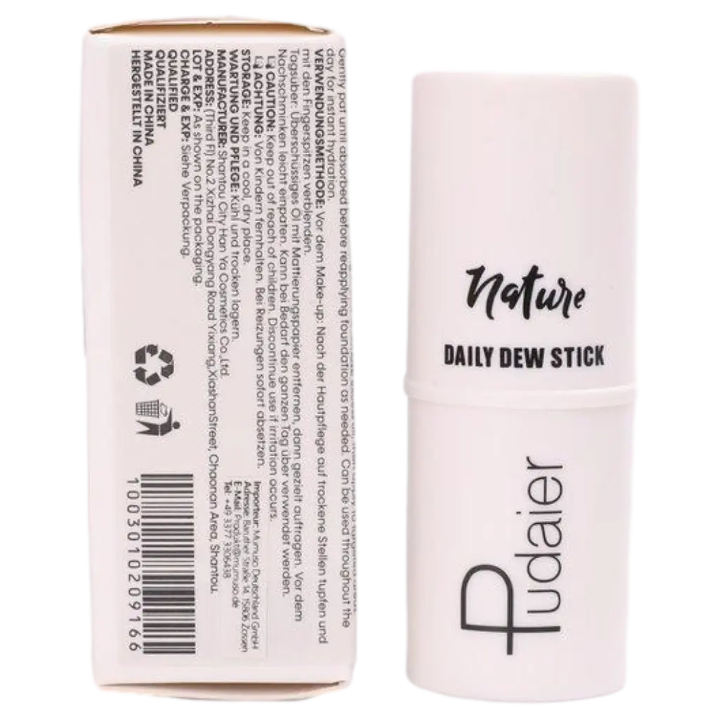 Daily Dew Stick für natürliche Gesichtspflege und Glow (Weiß)