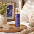 Starry-Night-Spray gegen Milben und Gerüche, 200 ml, in einer hellen Schlafzimmerszene