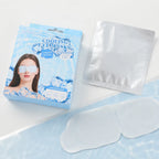 Glacier Augenmaske Verpackung Beutel und Masken im Detail