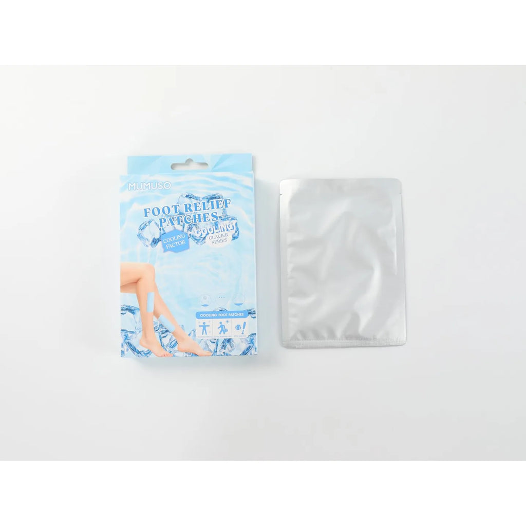 Glacier Fußpflaster im 5er Pack auf weißem Hintergrund