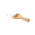 Handmassage-Roller aus Holz, Slingshot-Form zur Muskelentspannung (Natur)