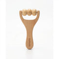 Handmassage-Roller aus Holz, Slingshot-Form zur Muskelentspannung (Natur)