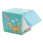 Mini Schreibtisch-Aufbewahrungsbox (Dinosaurier-Paradies/Blau)