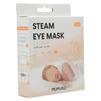 5er-Pack Dampf-Augenmaske aus Vliesstoff mit elastischem Ohrbügel (Beige)