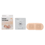 5er-Pack Dampf-Augenmaske aus Vliesstoff mit elastischem Ohrbügel (Beige)