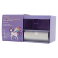 Schreibtisch-Organizer aus Kunststoff mit Einhorn-Design, mit Schubladen (Lila)