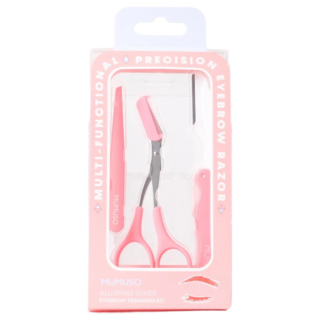 Attraktiv Serie Augenbrauen-Pflegeset, präzise Werkzeuge (Pink)
