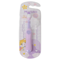 Süße Kinderzahnbürste für 3-6 Jahre, ergonomisch (Lila/Orange)