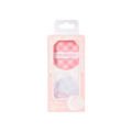 2er Pack Ultra-Weiche Puderpuffs (Pink/Blau)