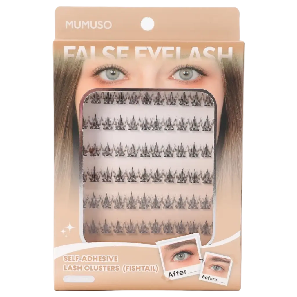 Self-adhesive Lash Clusters For Lazy Persons #72 (Fishtail/72 Clusters)