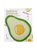 Mousepad aus Gummi mit Avocado-Design (Grün/Gelb)