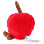 Plüschfrucht mit Cartoon-Kirschen-Design, weich gefüllt (Rot/Grün)