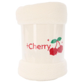 Mikrofaser-Badetuch mit Kirsch-Design (Creme)
