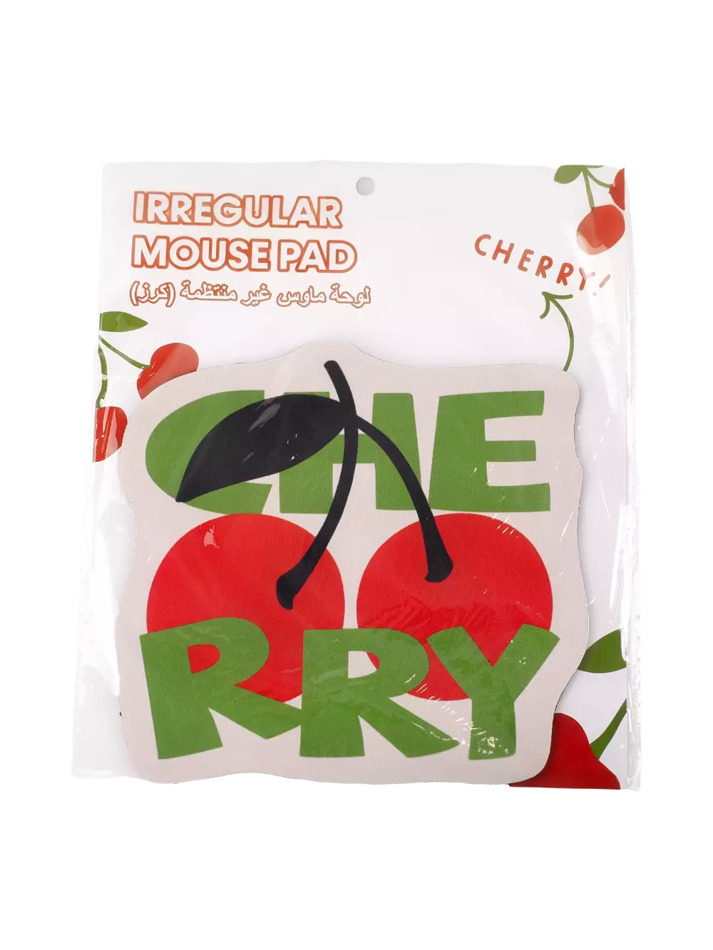 Mousepad mit Kirsch-Design, rutschfest (Mehrfarbig)