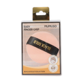 Puderquaste aus Polyester mit Easy Finger Grip, Black &amp; Gold Kollektion (Rose)