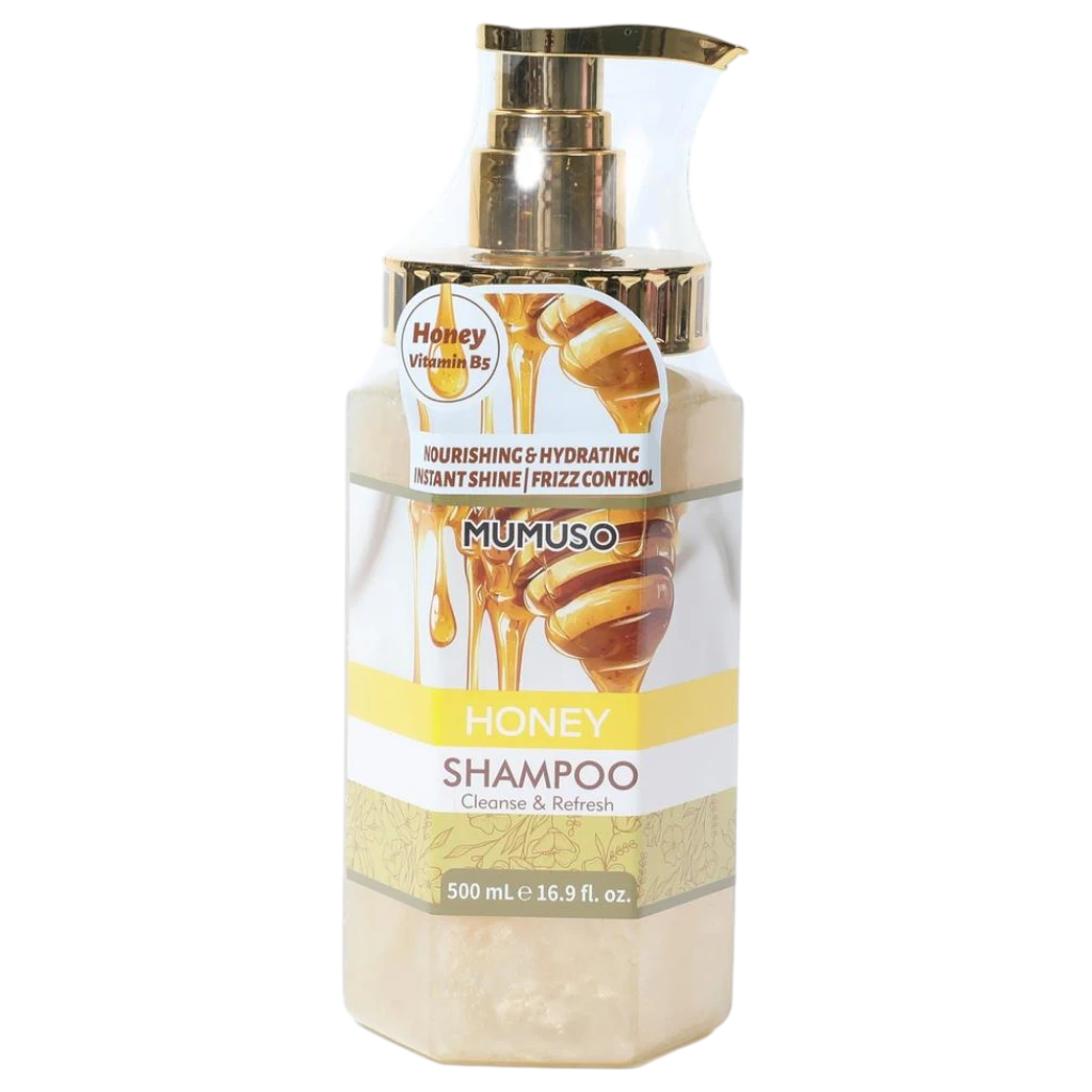 Shampoo mit Honigextrakt und Vitamin B5, 500 ml (Natur)