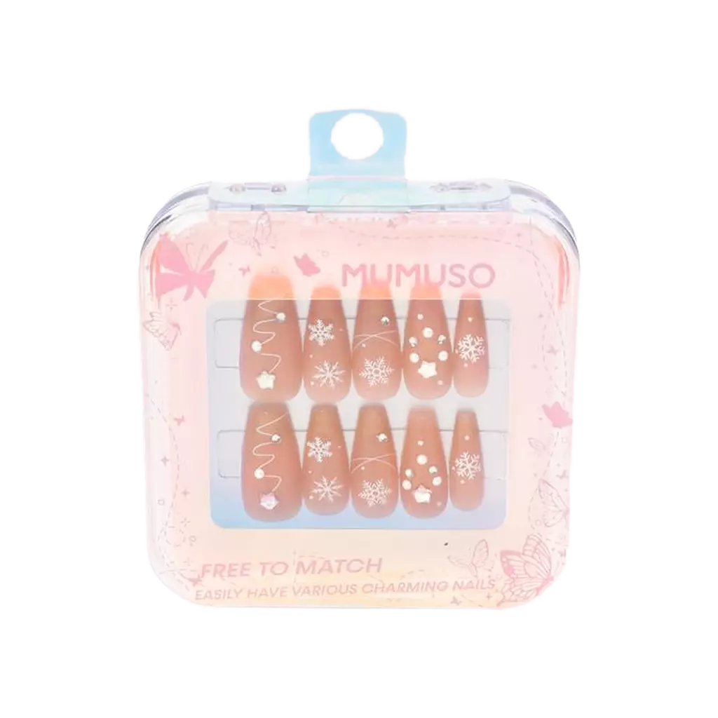 Magicfinger Press-on Nails (Snowflake)