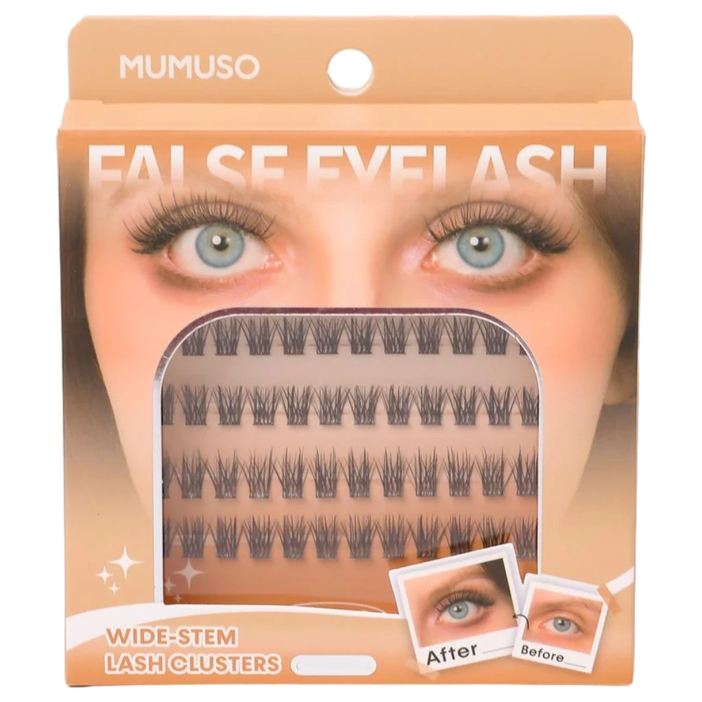 Wimpernbüschel aus Synthetischer Faser (Schwarz)