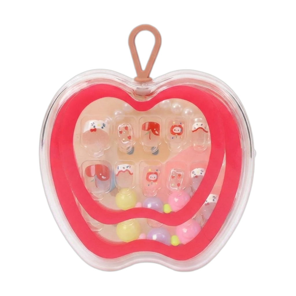 Press On Nails for Kids (Apple Party)
