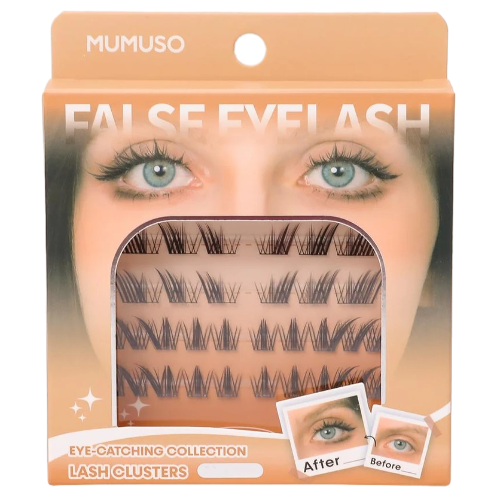 Eye-catching Collection Lash Clusters (Fox Eye Combo)