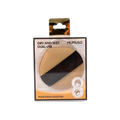 Doppelseitiger Make-up Schwamm Polyurethan, Black &amp; Gold Kollektion (Schwarz/Gold)