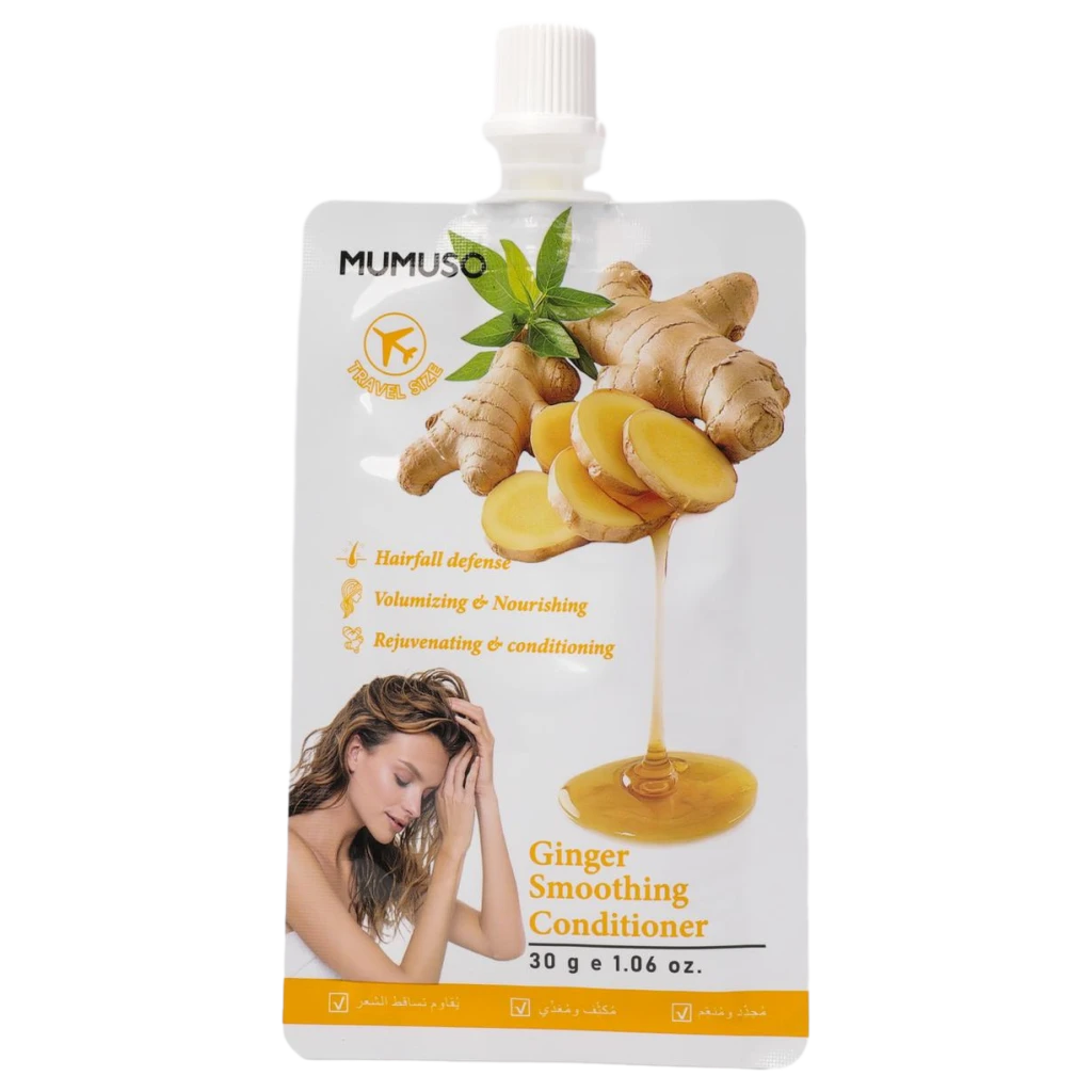 Ginger Smoothing Conditioner mit Sheabutter und Keratin, 30 g (Natur)