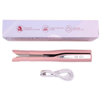 Kabelloser Lockenstab tragbar zum Haarstyling (Rosa)