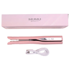 Kabelloser Lockenstab tragbar zum Haarstyling (Rosa)