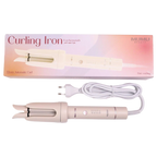 Lockenstab elektrisch mit automatischer Drehfunktion, 32 mm (Beige)