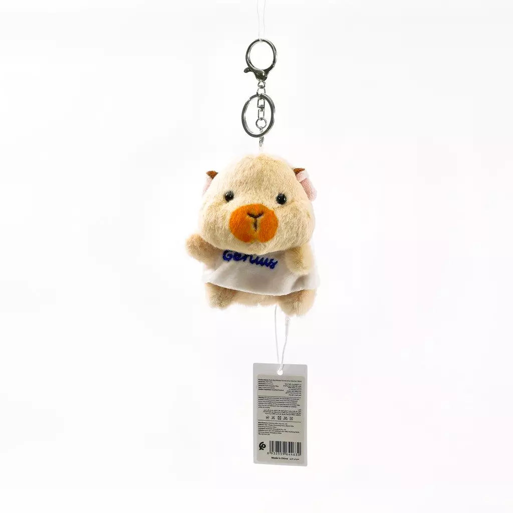 Meerschweinchen-Anhänger im T-Shirt-Stil (Beige) – MUMUSO