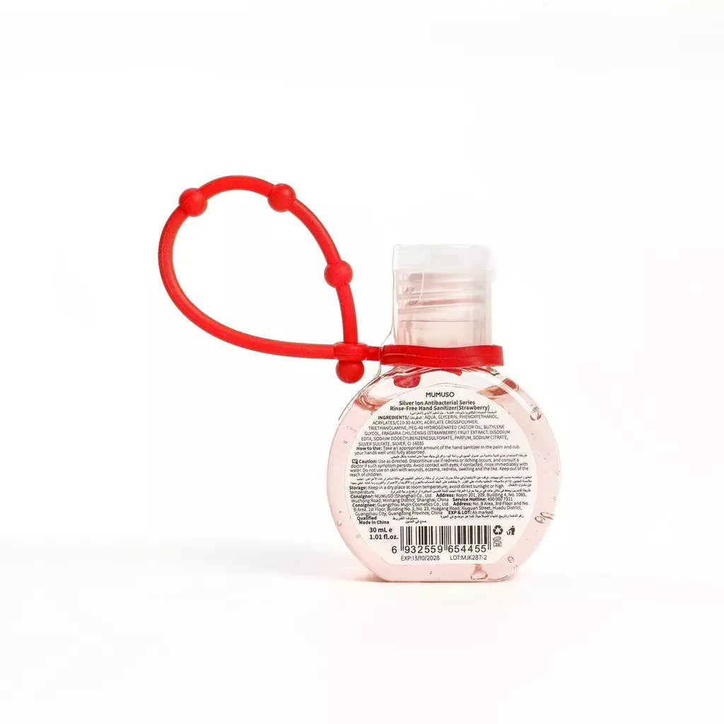 Handdesinfektionsmittel mit Silberionen, 30 ml (Erdbeere)