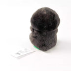 Flauschiger Plüsch-Pinguin Kuscheltier, Flauschig-Serie (Grau)