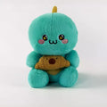 Niedlicher Sitzdrache Gugu, 30 cm Plüschspielzeug (Türkis)