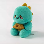 Niedlicher Sitzdrache Gugu, 30 cm Plüschspielzeug (Türkis)