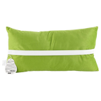 Kuschelkissen mit Avocado-Print, rechteckig (Grün/Beige)