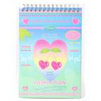 Spiralnotizbuch Wochenplaner mit Kirsch-Design (Mehrfarbig)