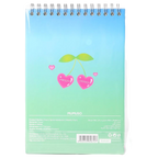 Spiralnotizbuch Wochenplaner mit Kirsch-Design (Mehrfarbig)