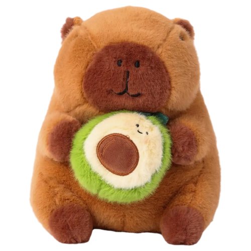 23cm Plüschtier (Wasserschwein mit Avocado)