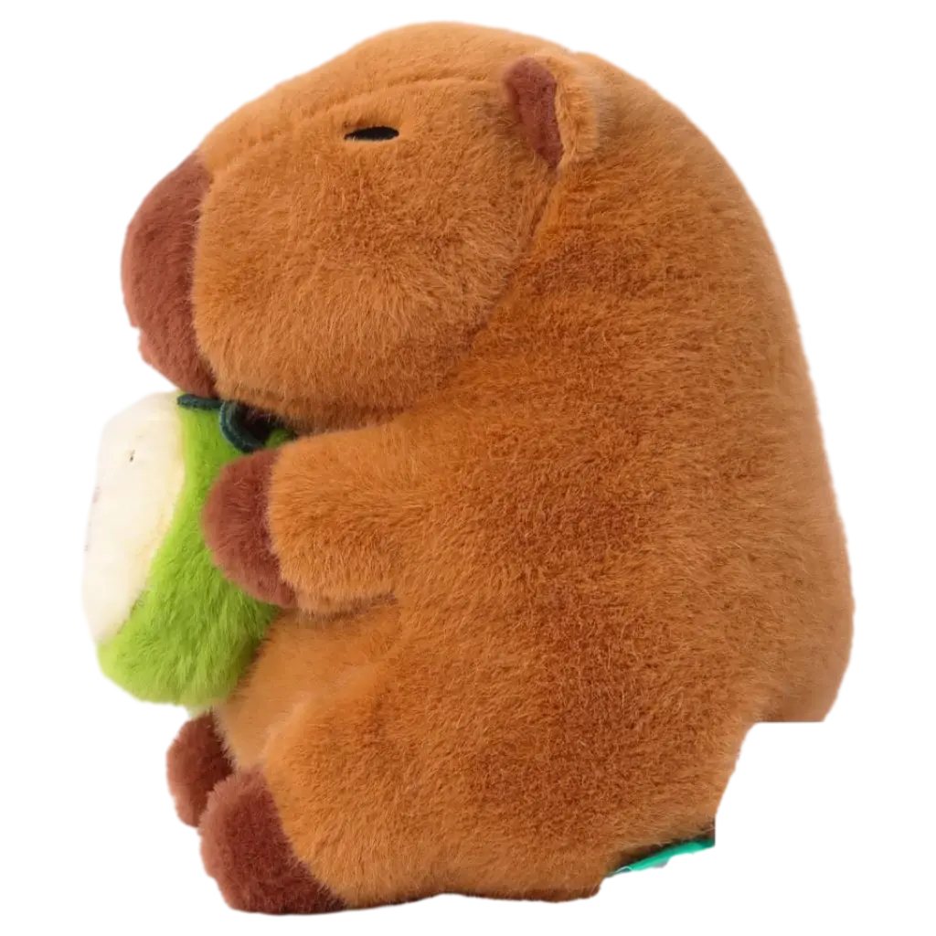 23cm Plüschtier (Wasserschwein mit Avocado)