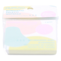 Haftnotizblock quadratisch, 80 Blatt mit Pastell-Design (Mehrfarbig)