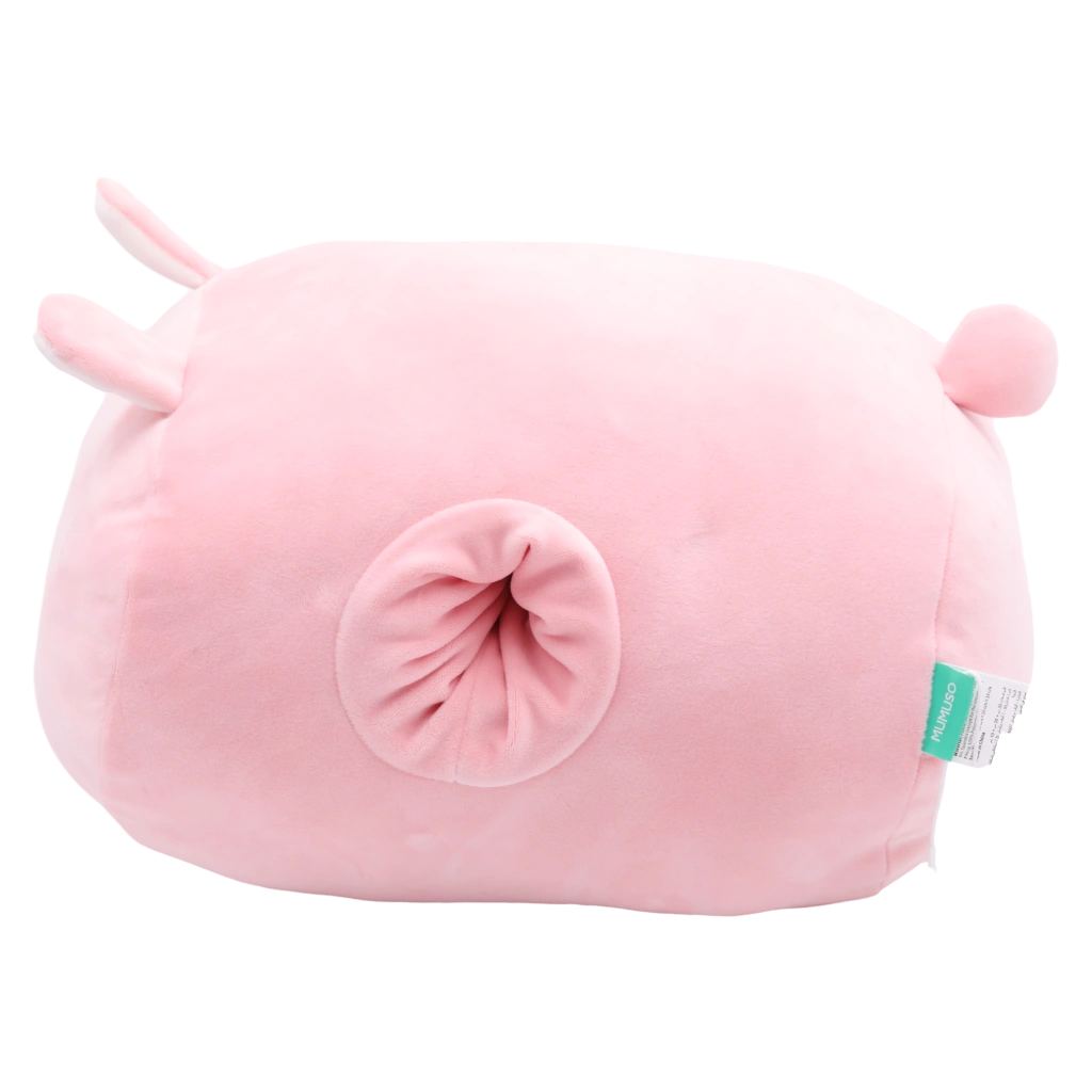 Handwärmekissen aus Plüsch mit Katzen-Design (Rosa)