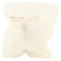 Duschschwamm Netz für reichlich Schaum und sanfte Reinigung (Beige)